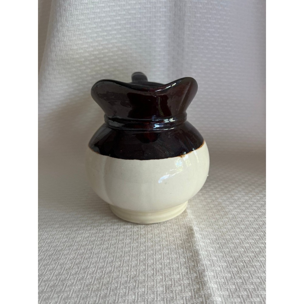 McCoy USA Pottery Vintage Pitcher Fruit and Berries #7528 - Picture 4 of 8